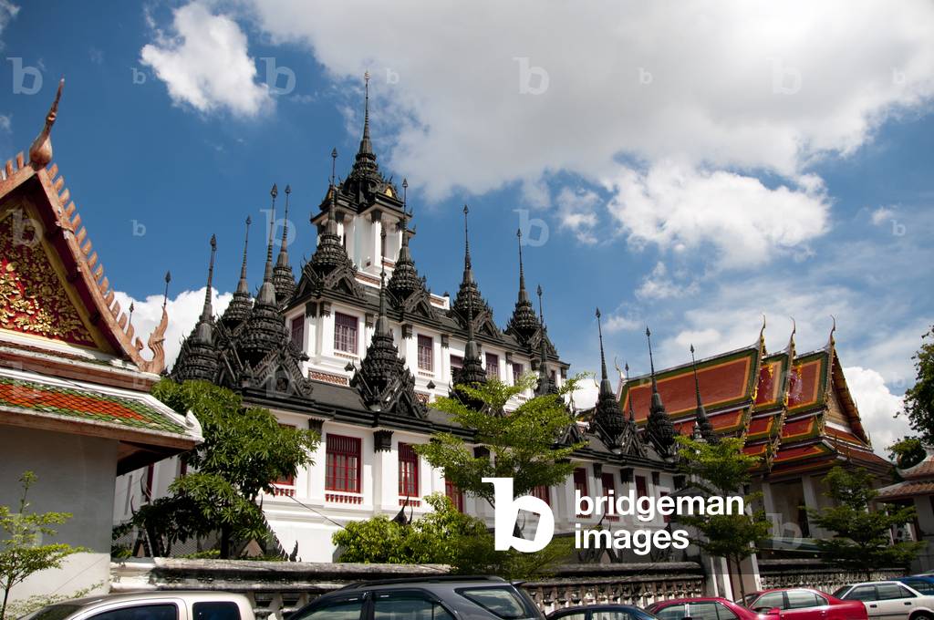 Thailand: Loha Prasad (Brazen Palace or Iron Monastery), Wat Ratchanatda, Bangkok