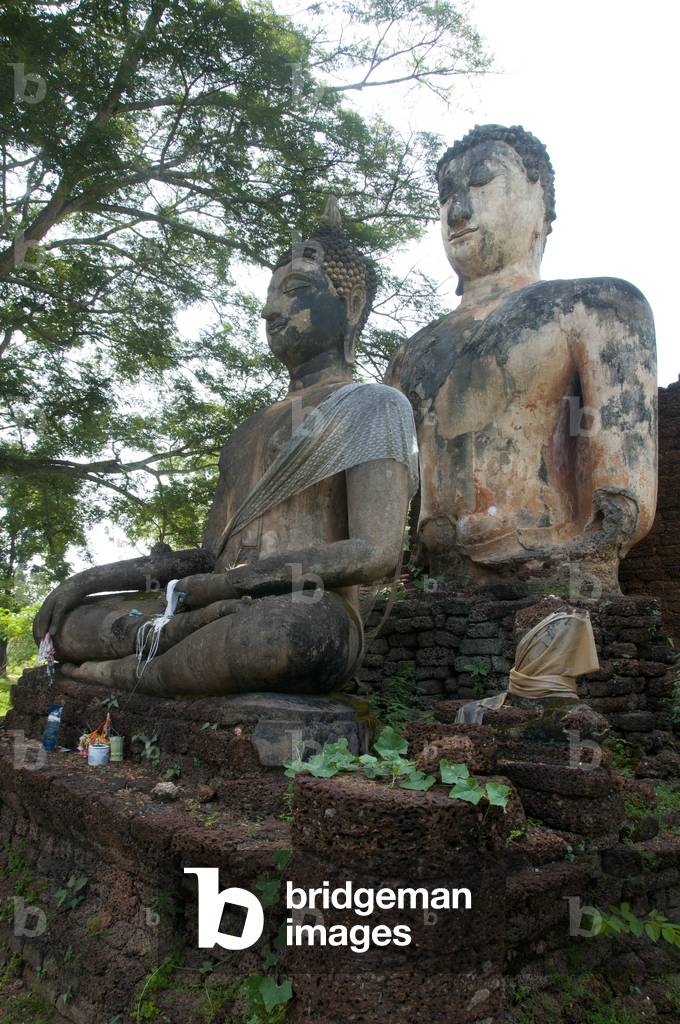 Thailand: Buddha, Wat Phra Si Rattana Mahathat Chaliang, Si Satchanalai Historical Park
