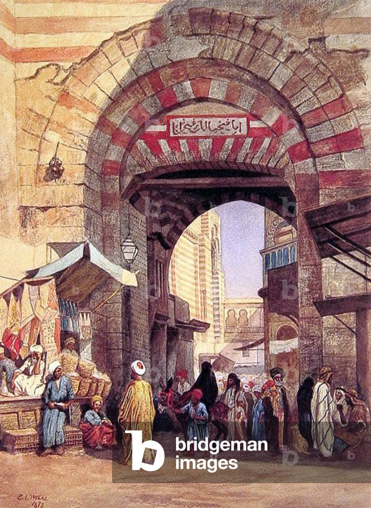 Morocco: The Moorish Bazaar, by Edwin Lord Weeks.