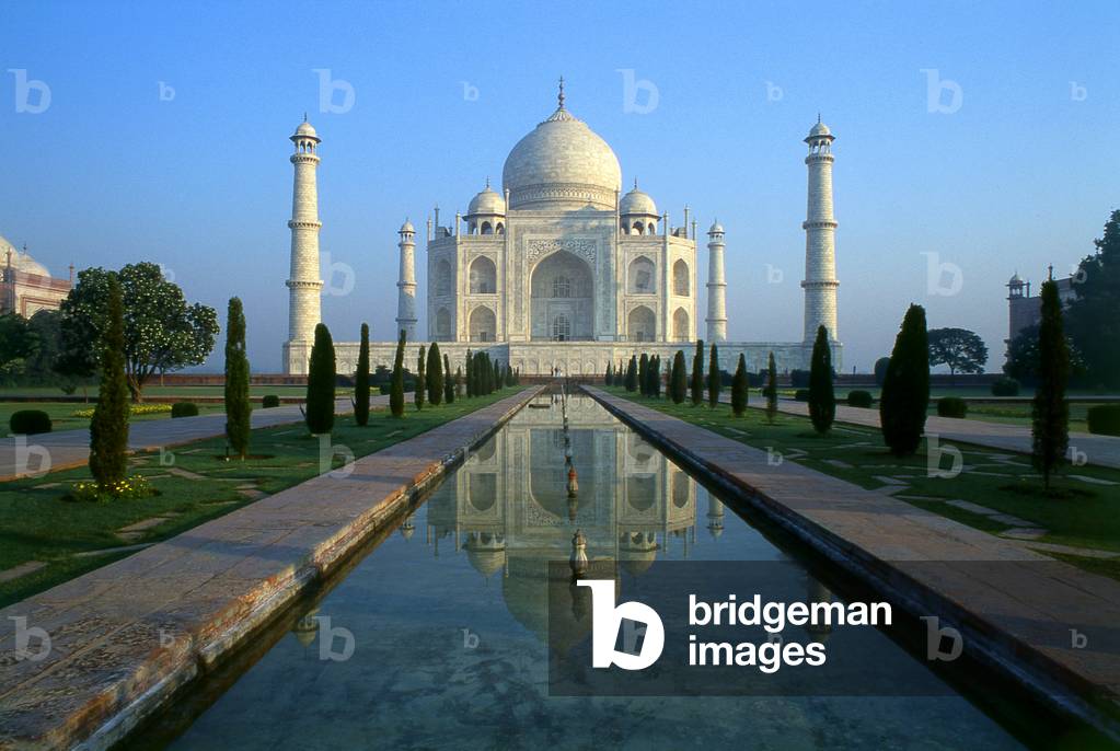 India: Early morning at the Taj Mahal, Agra, Uttar Pradesh