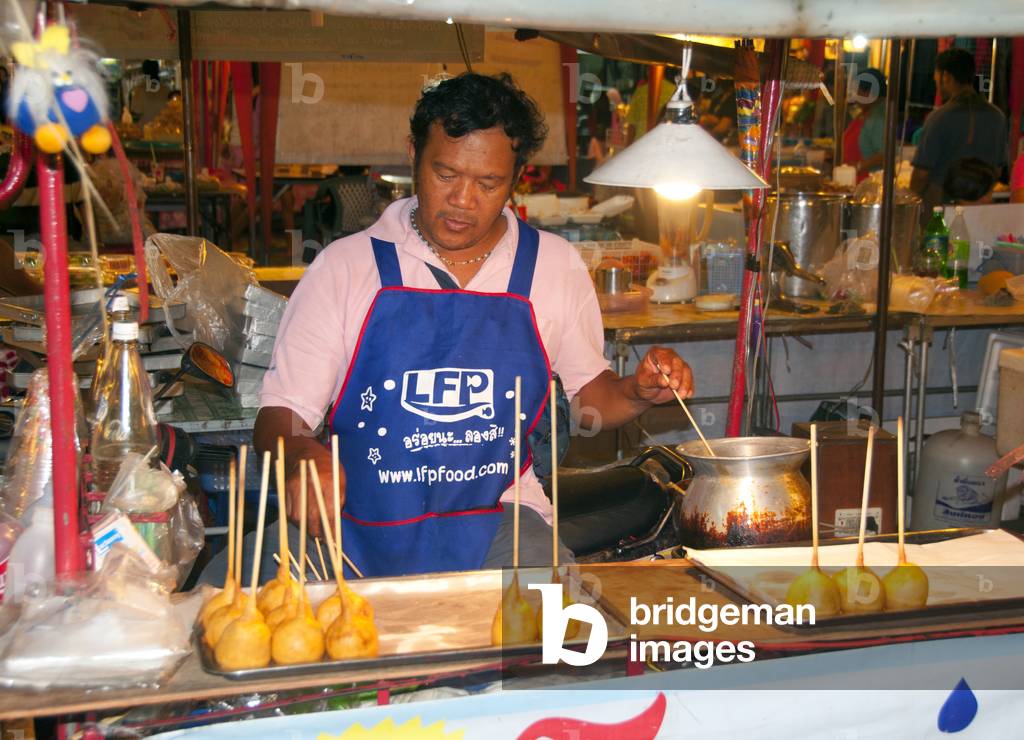 Thailand: Sunday Market next to the railway station, Trang Town, Trang Province, southern Thailand