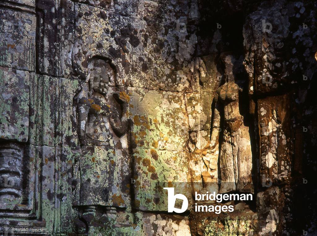 "Kambodscha: Apsaras an der Innenwand der östlichen Gopura"