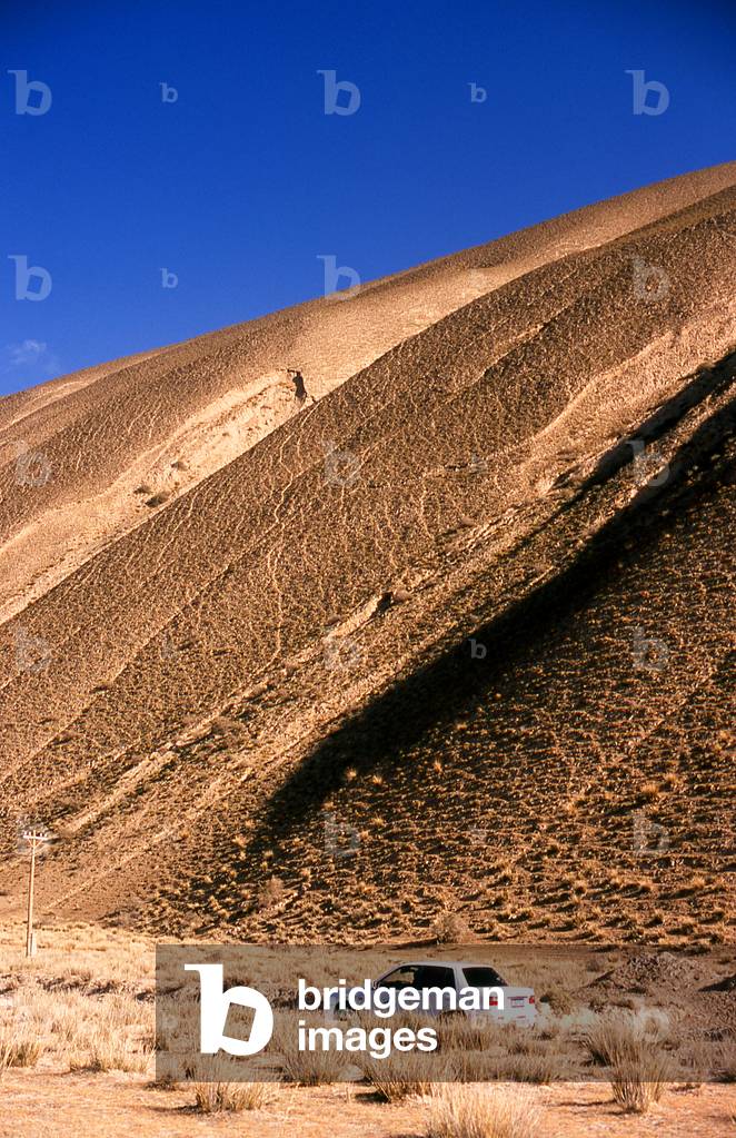 China: The foothills of the Kunlun Shan (Kunlun Mountains) near Karghilik (Karghalik or Kargilik), Xinjiang Province