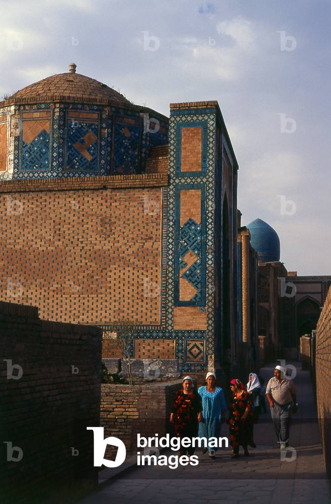 Uzbekistan: Alim Nasafi mausoleum, Shah-i-Zinda, Samarkand
