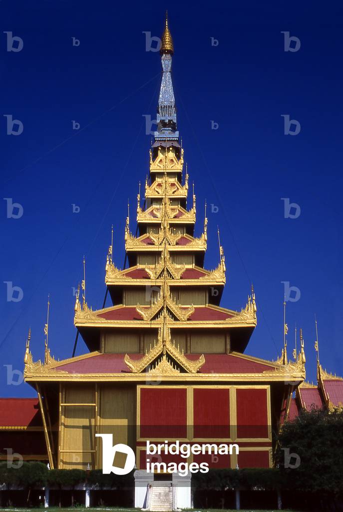 Burma / Myanmar: An elaborate roof ( 