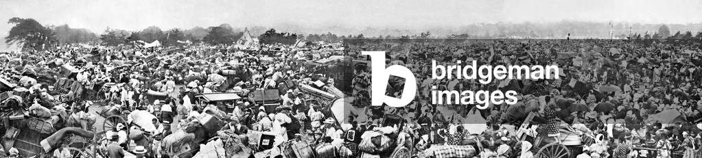 Japan: Scene of destruction in Tokyo after the Great Kanto Earthquake of 1923