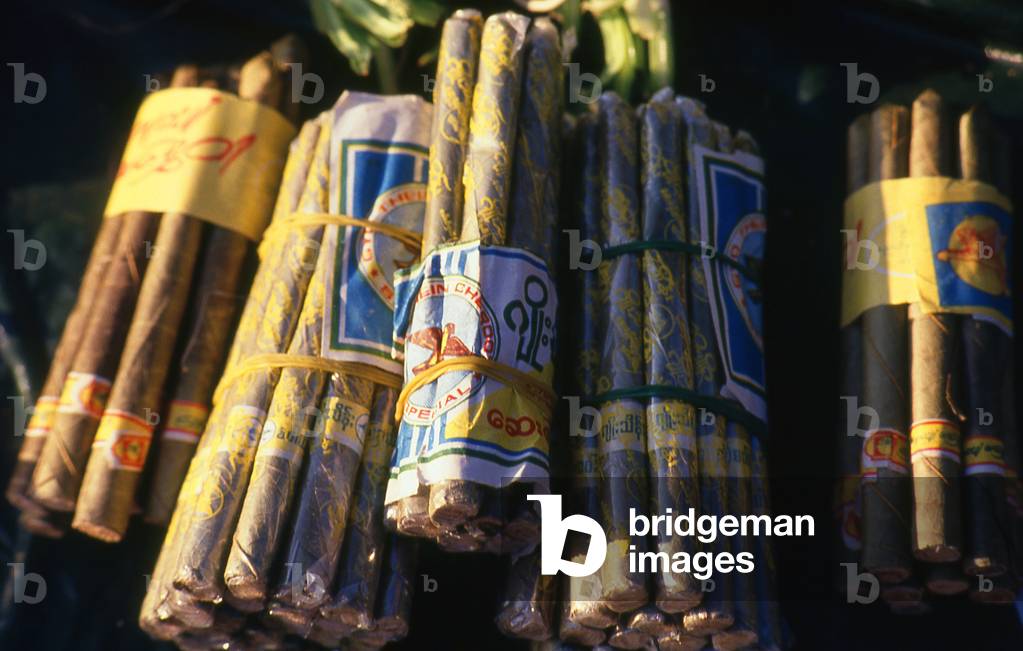 Thailand: Burmese cheroots for sale at a shop in Doi Mae Salong, Chiang Rai Province