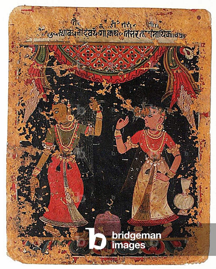 India: Vipralabdha, also spelt Vipralabhdha, is a deceived heroine, who waited for her lover the whole night. She is depicted throwing away her jewellery as her lover did not keep his promise.