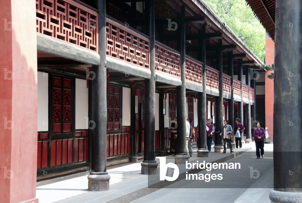 China: Wenshu Yuan (Wenshu Temple), Chengdu, Sichuan Province