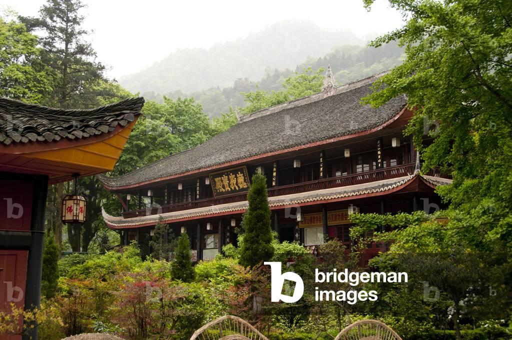 China: Wannian Si (Long Life Monastery), Emeishan (Mount Emei), Sichuan Province