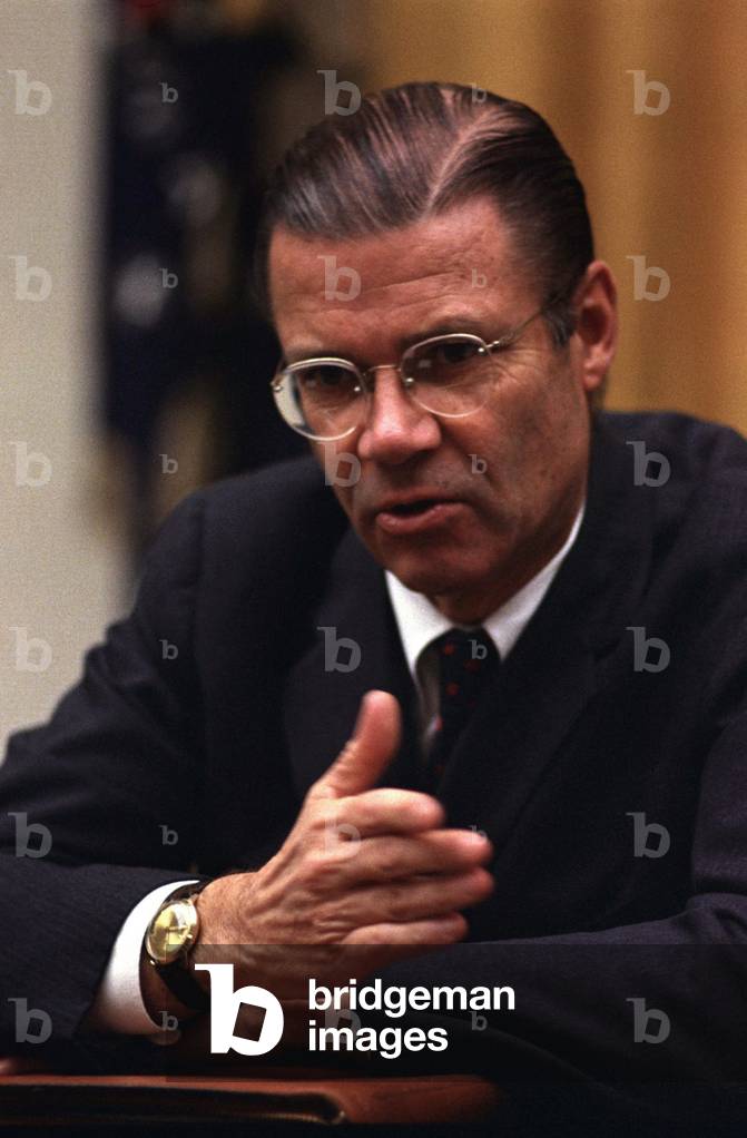 Vietnam / USA: Robert McNamara (1916-2009), US Secretary of Defense during the Second Indochina War (1961-1968)