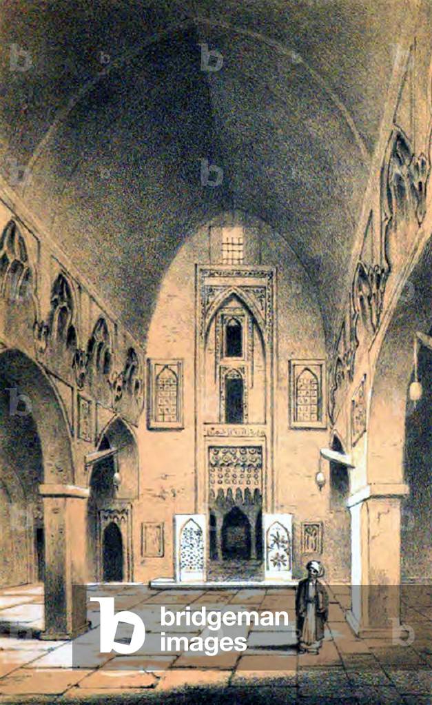 Iraq: The interior of a Nestorian Church in Mosul, 1852