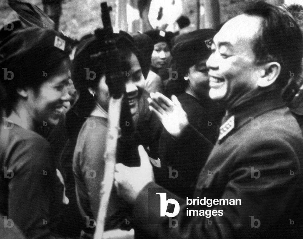 General Vo Nguyen Giap, c.1954 (b/w photo)