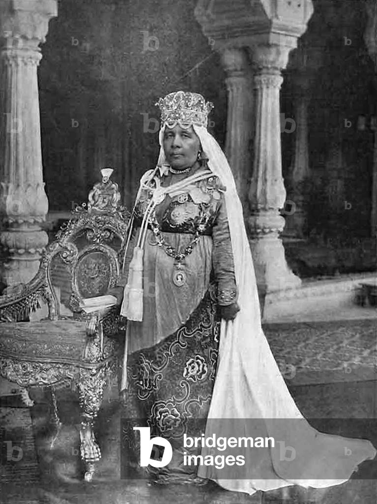 India: 'The Only Woman Ruler in India: Her Highness the Begum of Bhopal'.