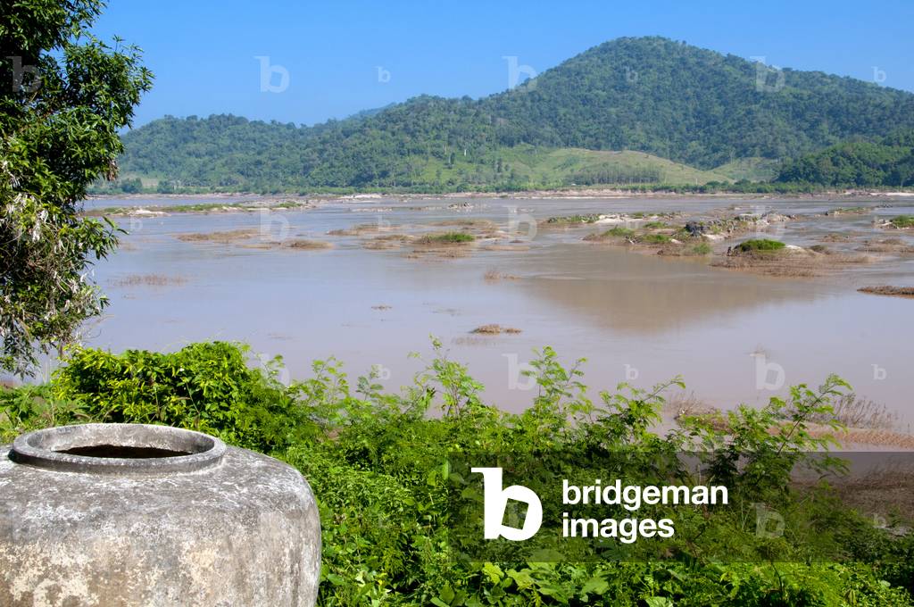 Thailand: A view of the narrows at Ban Hat Bia on the Mekong River, Loei Province