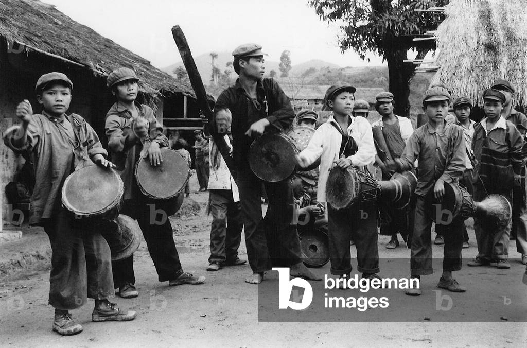 Burma / Myanmar: Lahu New Year, 1987; Lahu hill tribesman in Communist Party of Burma (CPB) territory