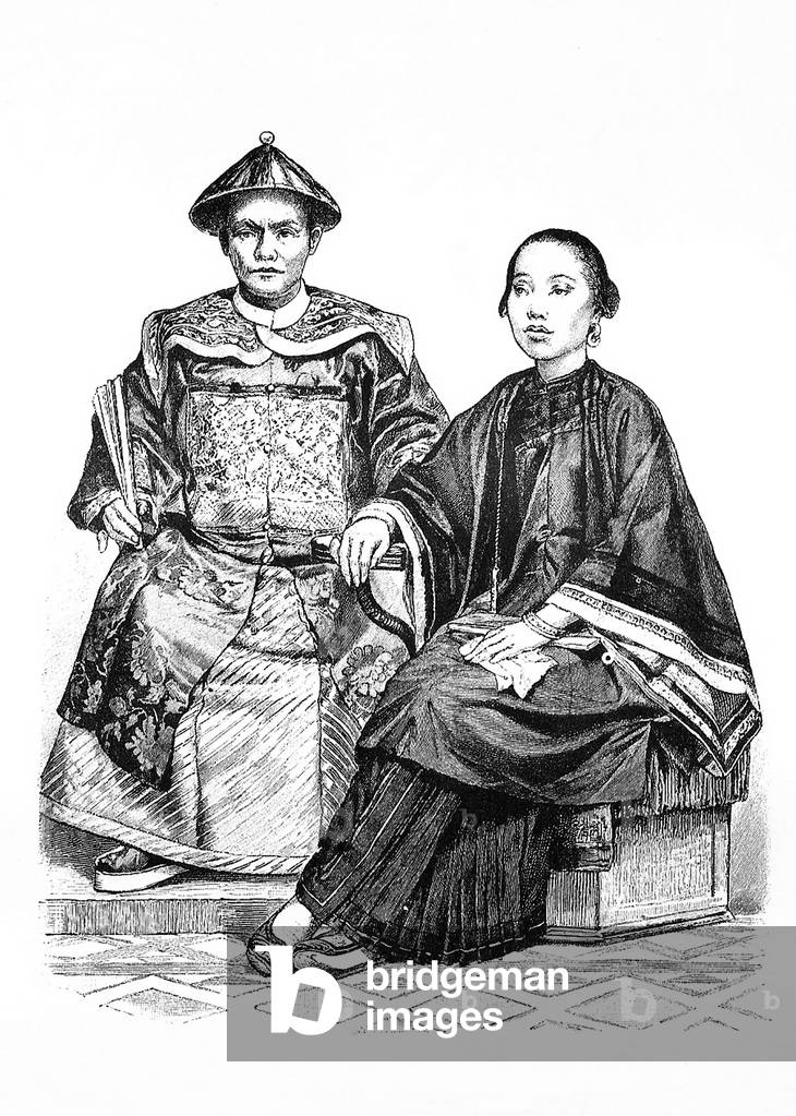 Germany / Malaysia: A Merchant of Penang with a Woman of Macau, 