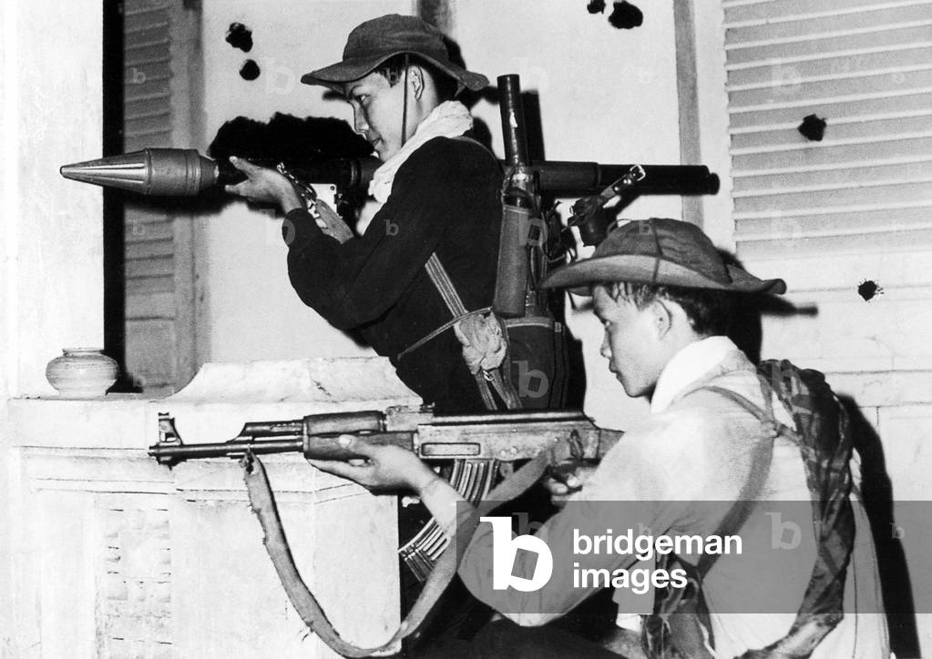 Vietnam: Guerrillas, Cu Chi, South Vietnam, Second Indochina War (Vietnam War) (1968)