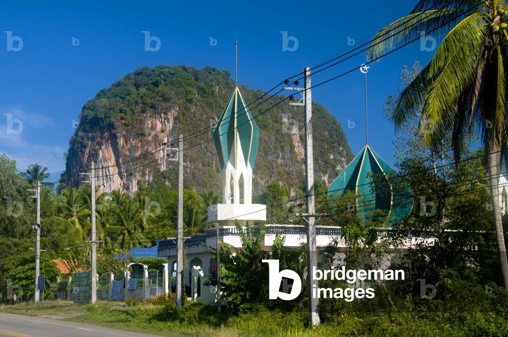 Thailand: Local mosque near Krabi Town, Krabi Coast