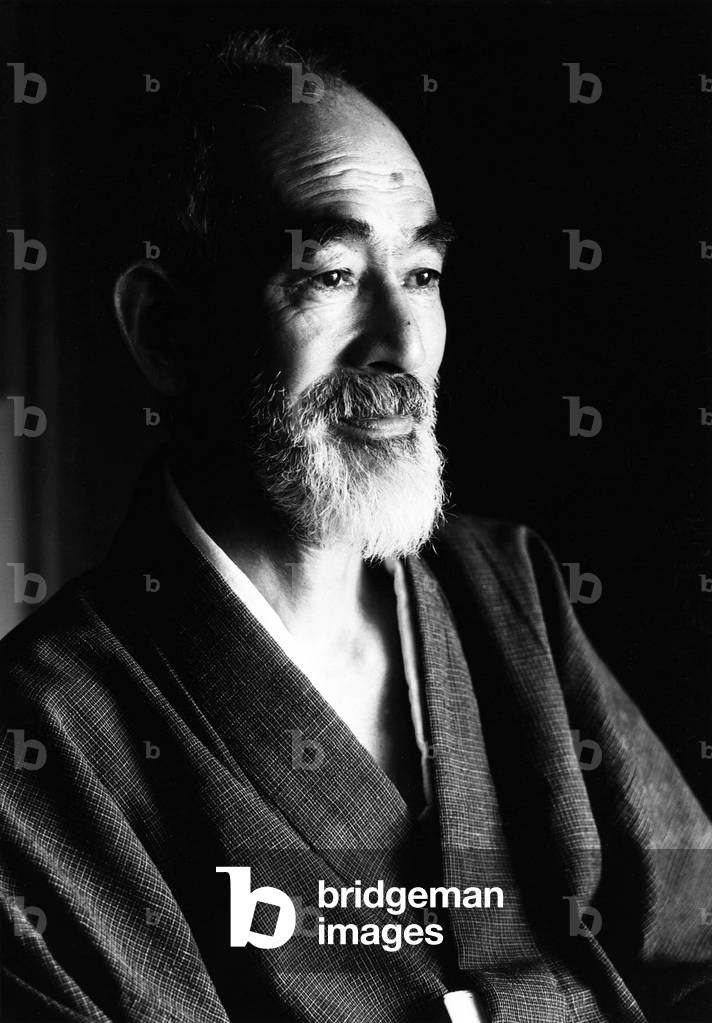 Japan: The writer Shiga Naoya (1883 - 1971), Ken Domon (1909 - 1990), 1951