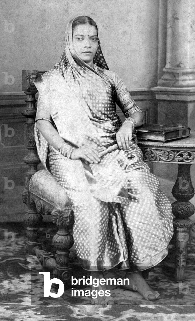 Tanzania / Zanzibar: An Indian woman of Zanzibar, late 19th century