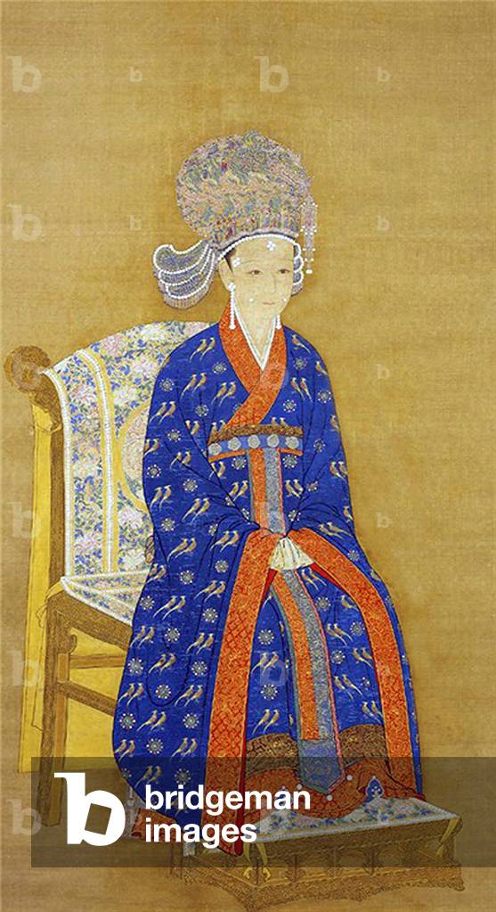 China: Empress Wu (1115-1197), consort of Emperor Gaozong, 10th ruler of the Song Dynasty and 1st ruler of the Southern Song Dynasty (r.1127-1162).