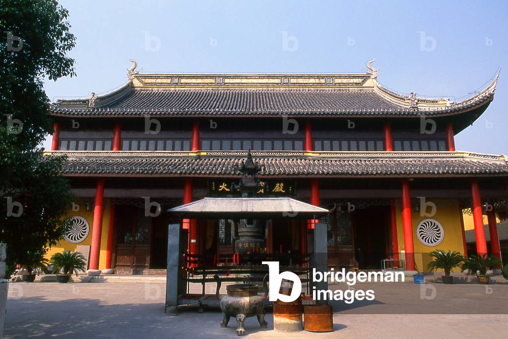 China: Chengxu Taoist Temple, Zhouzhuang, Jiangsu Province