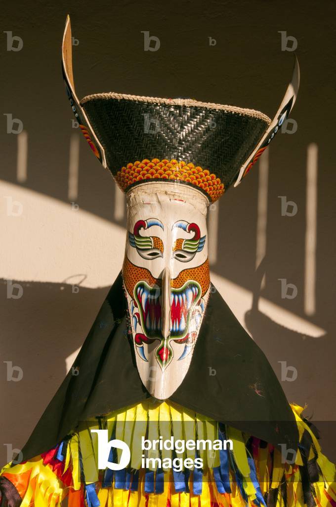 Thailand: Phi Ta Khon (Ghost Festival) masks at the Dan Sai Phi Ta Khon Folk Museum, Dan Sai, Loei Province