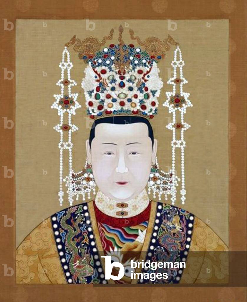 China: Ming Empress, possibly consort of the 11th Ming Emperor Zhengde (r. 1505-1521).