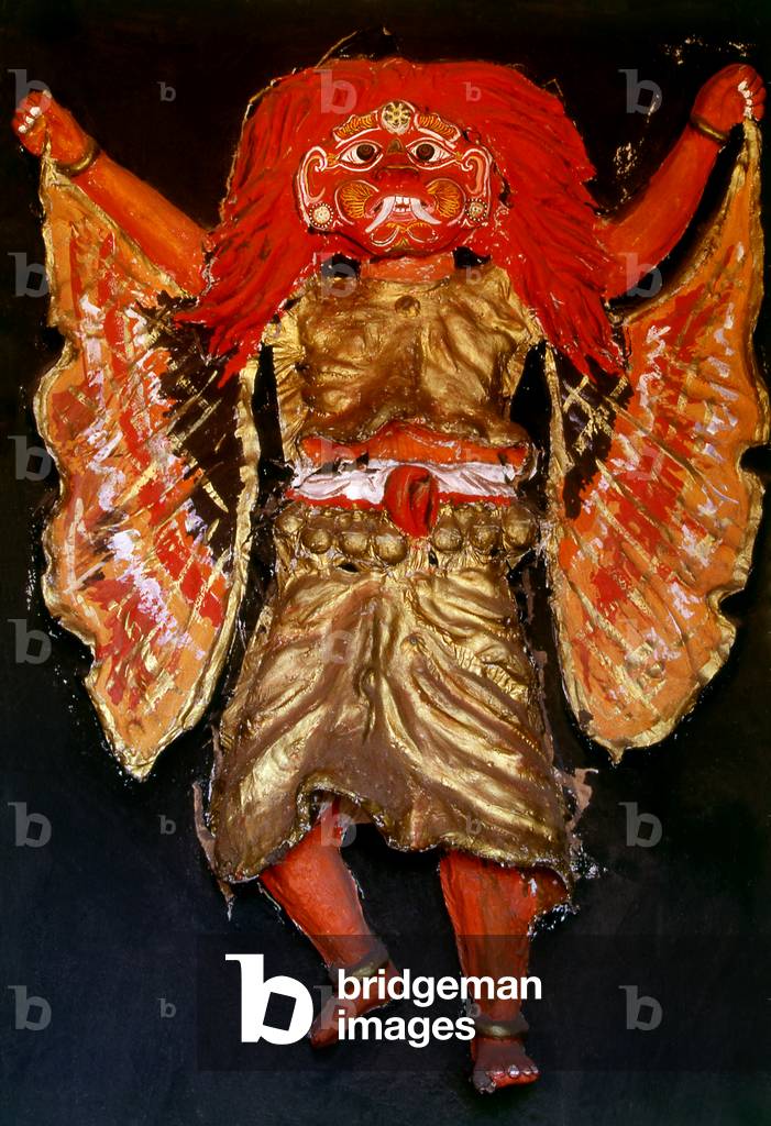 Nepal: Bhairava, a manifestation of the Hindu god Shiva, Kathmandu Valley