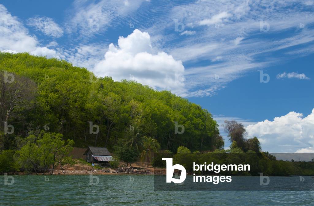Thailand: A lone hut on Ko Si Boya, Krabi Coast