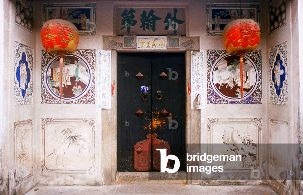 China: Old Qing Dynasty house, Jiadi Xiang road, Chaozhou, Guangdong Province