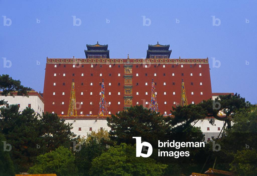 China: Wanfaguiyi Hall, Putuo Zongcheng Temple, Chengde, Hebei Province