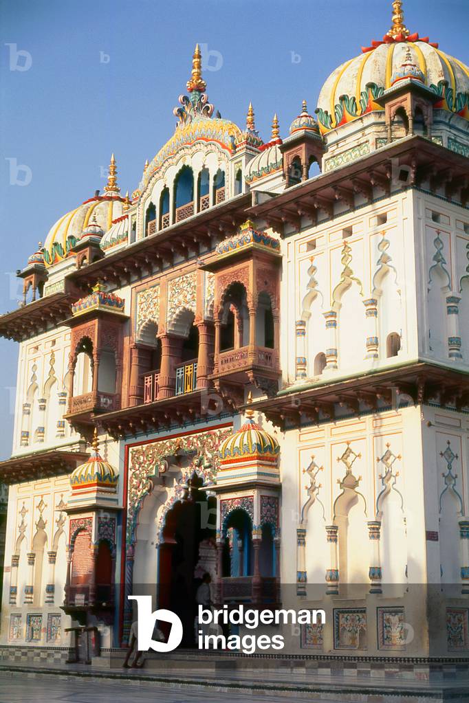Nepal: The Rajput Moghul-style Janaki Temple, Janakpur (1998)