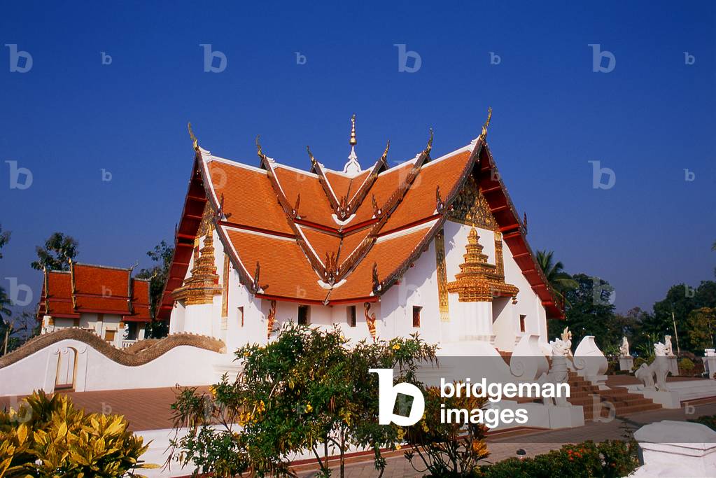 Thailand: Wat Phumin's main viharn ubosot, Nan, North Thailand