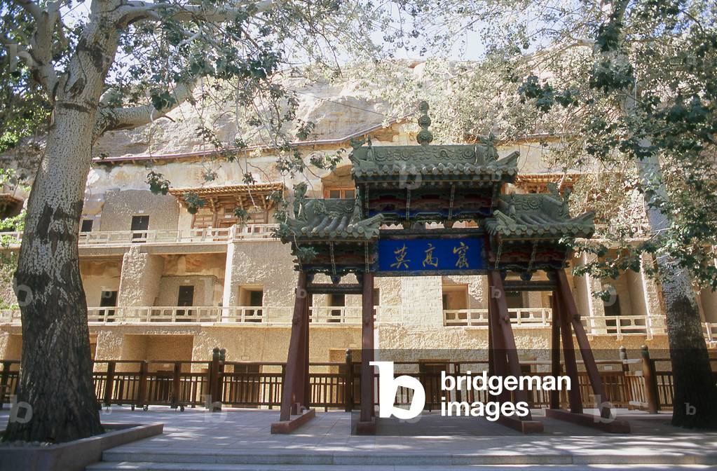 China: The Mogao Caves near Dunhuang, Gansu Province