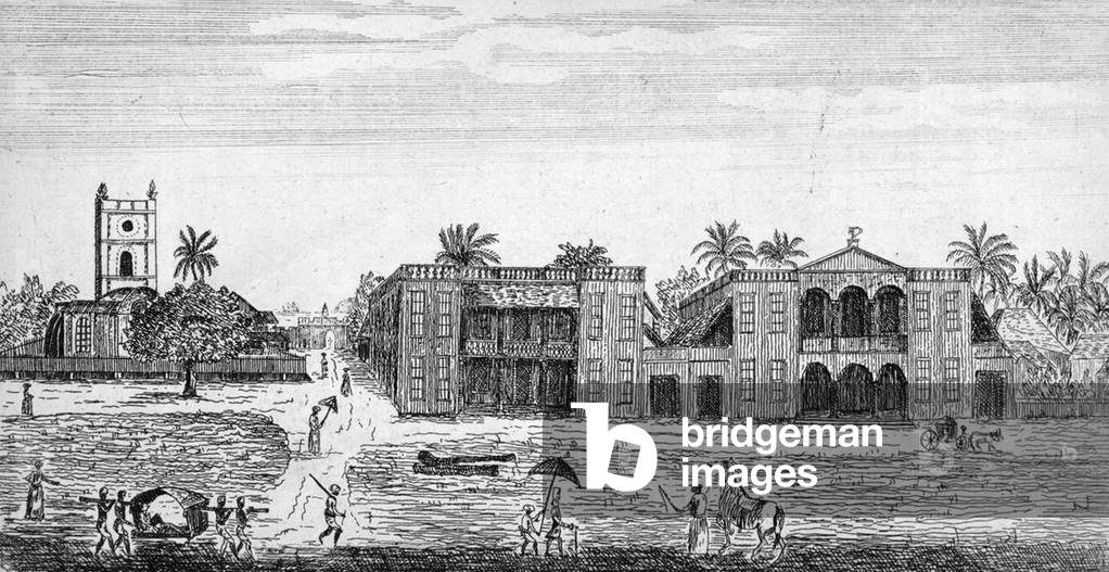 India: Bombay, 'The West Side of Bombay Green', 1772.