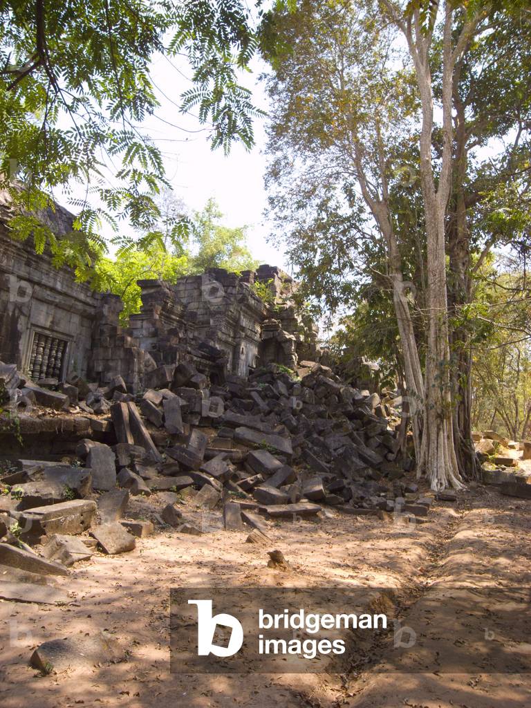 Cambodia: Beng Mealea (12th century Khmer temple), 40km east of the main group of temples at Angkor