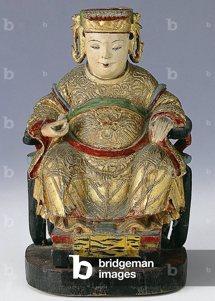 China: Mazu (Matsu) or Tin Hau, the Goddess of the Sea and patron saint of East Asian seafarers.