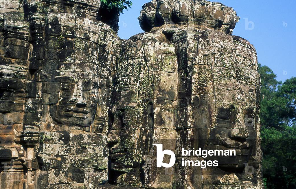 Cambodia: The face towers of the Bayon, Angkor Thom