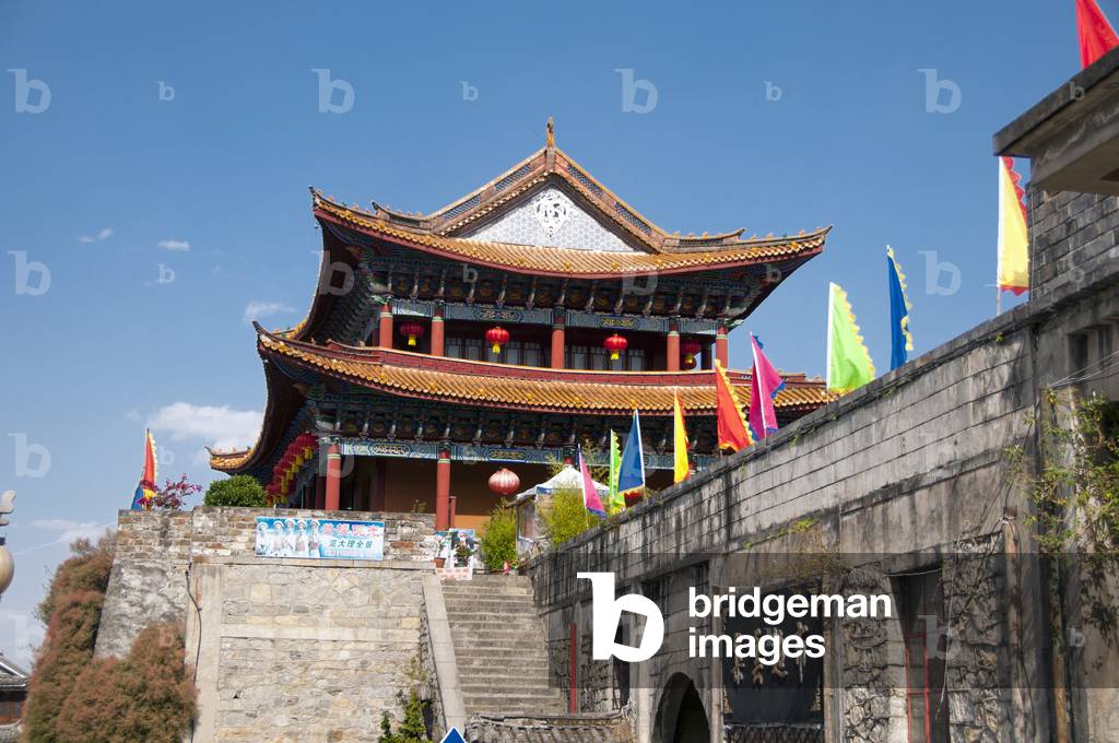 China: Tonghaimen (South Gate), Old City, Dali, Yunnan