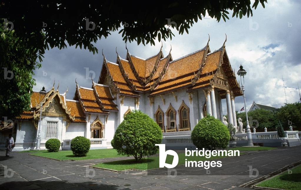 Thailand: The main viharn at Wat Benchamabophit, Bangkok