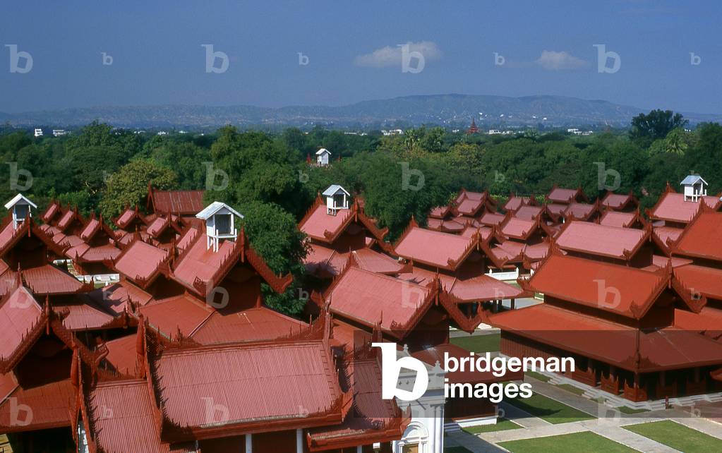 Burma / Myanmar: King Mindons Palace, Mandalay (reconstructed) (photo)