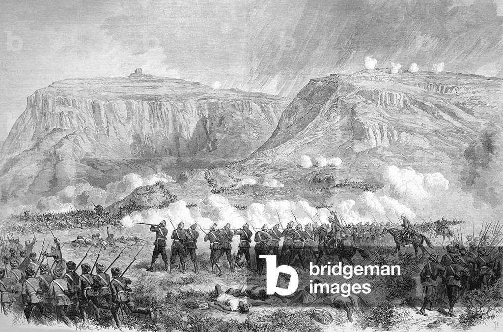 Ethiopia: The British Expedition to Abyssinia. The battle before Magdala