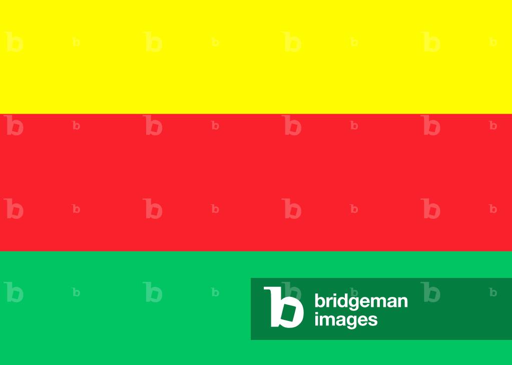 Syria - Kurdistan: Flag of the de facto Kurdish autonomous region of Rojava in northeast Syria, as well as flag of the ruling (Kurdish) Democratic Union Party (PYD)