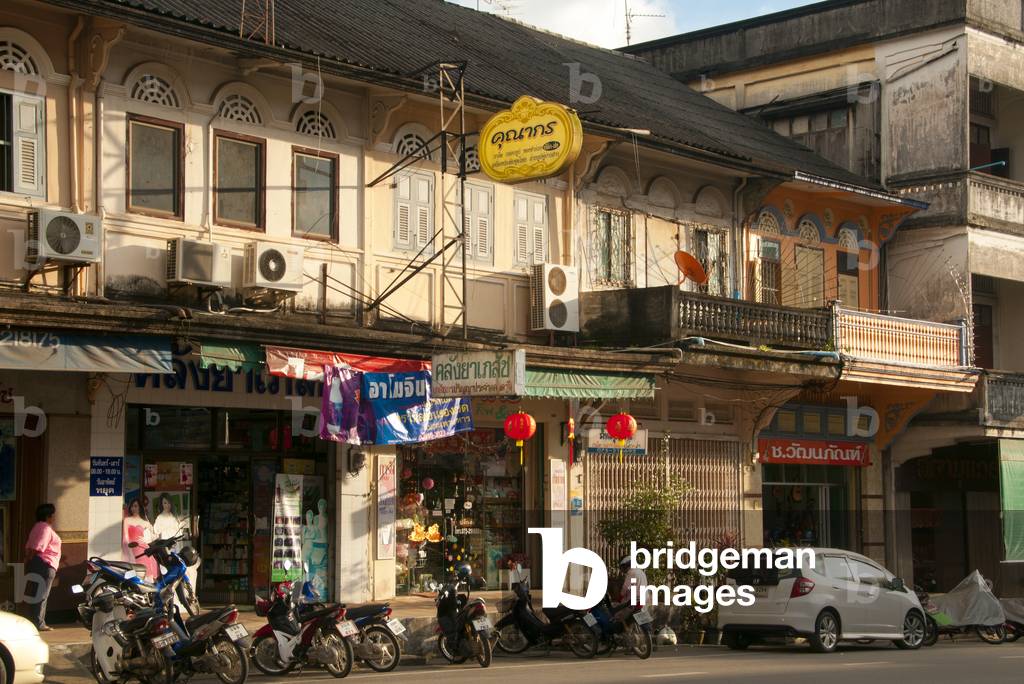 Thailand: Ratchadamnoen Road at the heart of Trang's Chinese community, Trang Town, Trang Province, southern Thailand