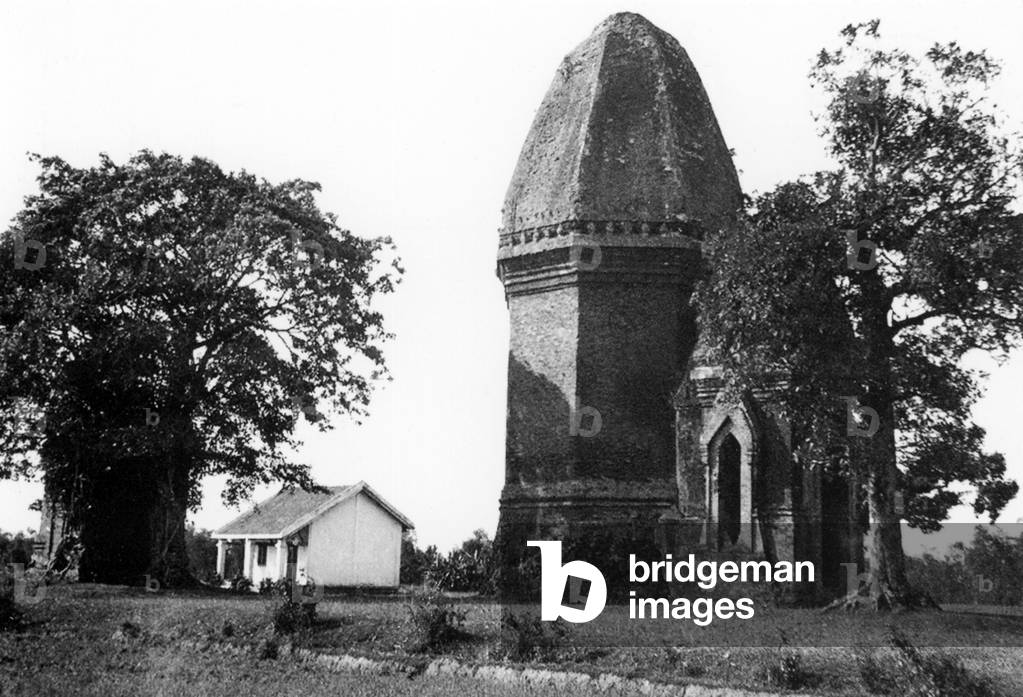 Vietnam: Bang An Champa tower, south of Danang, Quang Nam Province (1930)