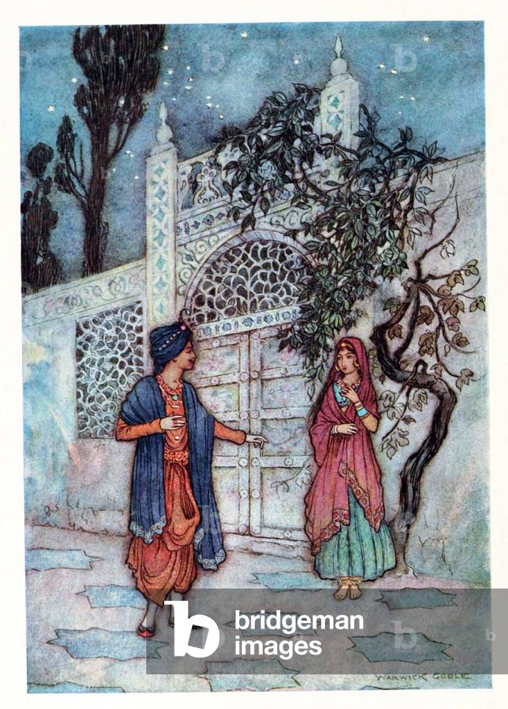 UK: 'The Suo Queen', Warwick Goble (1862-1943), 1912