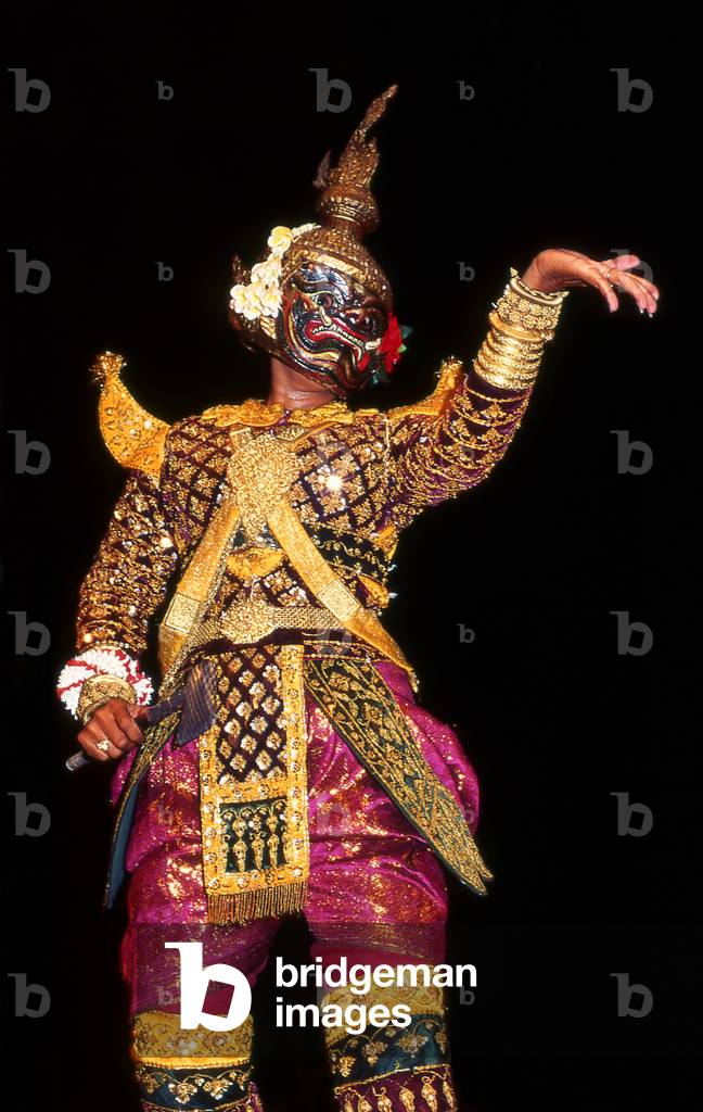 Cambodia: Rabana (Ravana), the Ogre King of Longka, Royal Ballet of Cambodia, Phnom Penh
