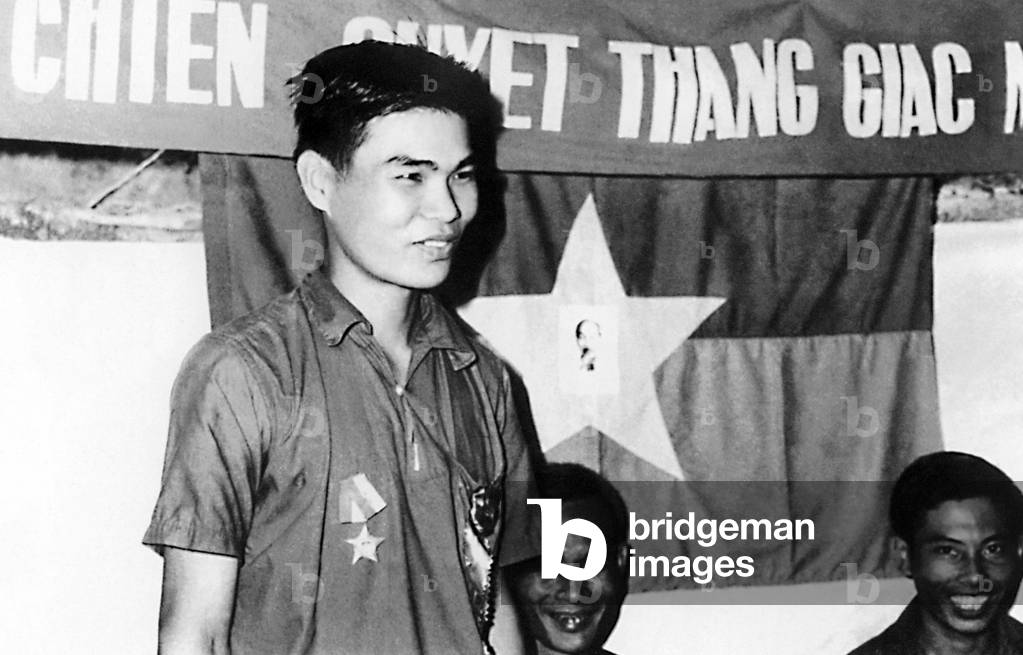 Vietnam: To Van Duc, a hero of the independence struggle, Cu Chi, South Vietnam, Second Indochina War (Vietnam War) (1966)
